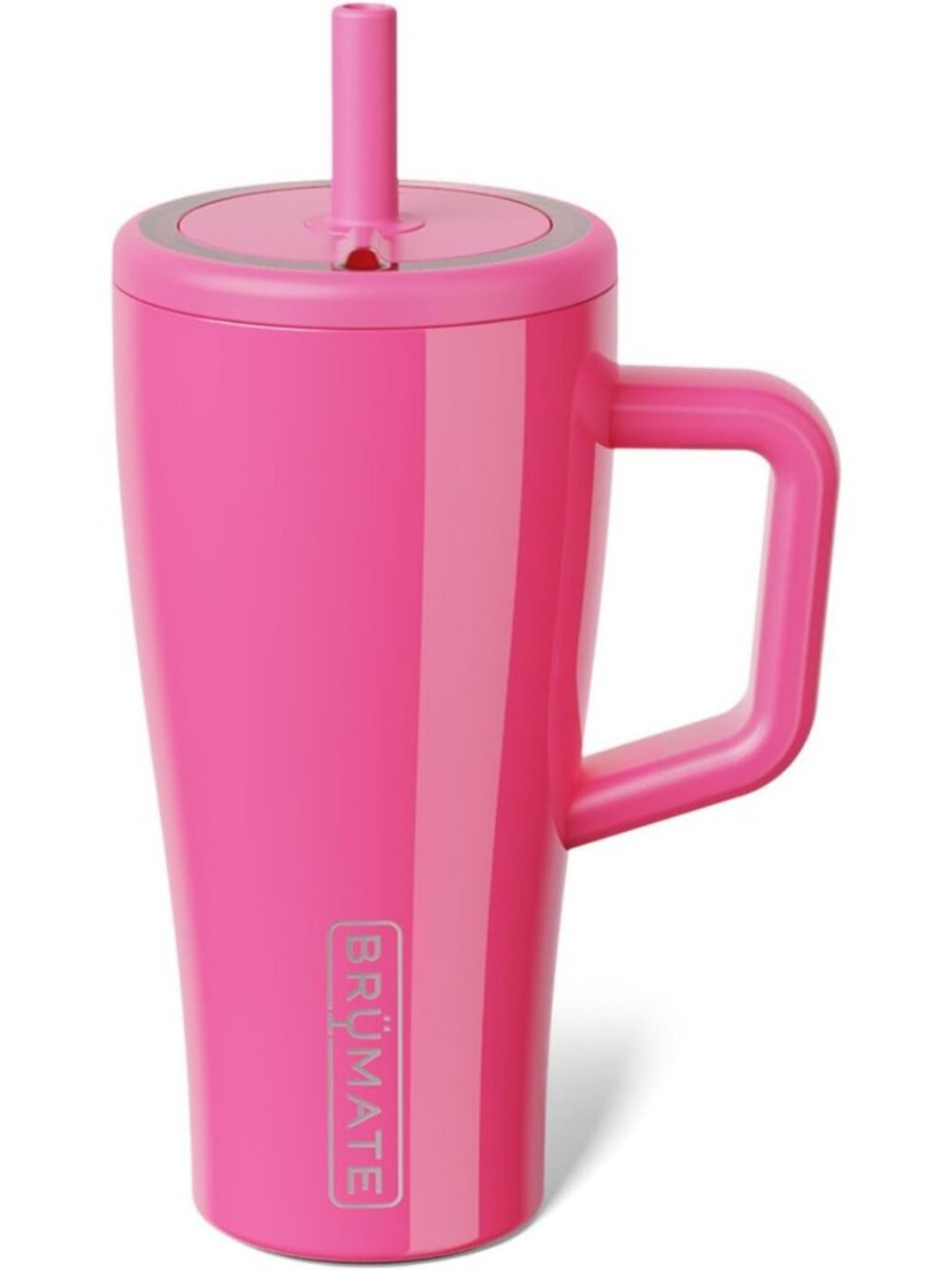 Insulated 20oz Tumbler with Handle & Straw | Leakproof Stainless Steel Cup